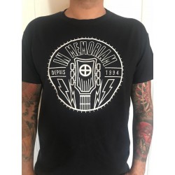 T-shirt Homme Insurrection marine recto/verso